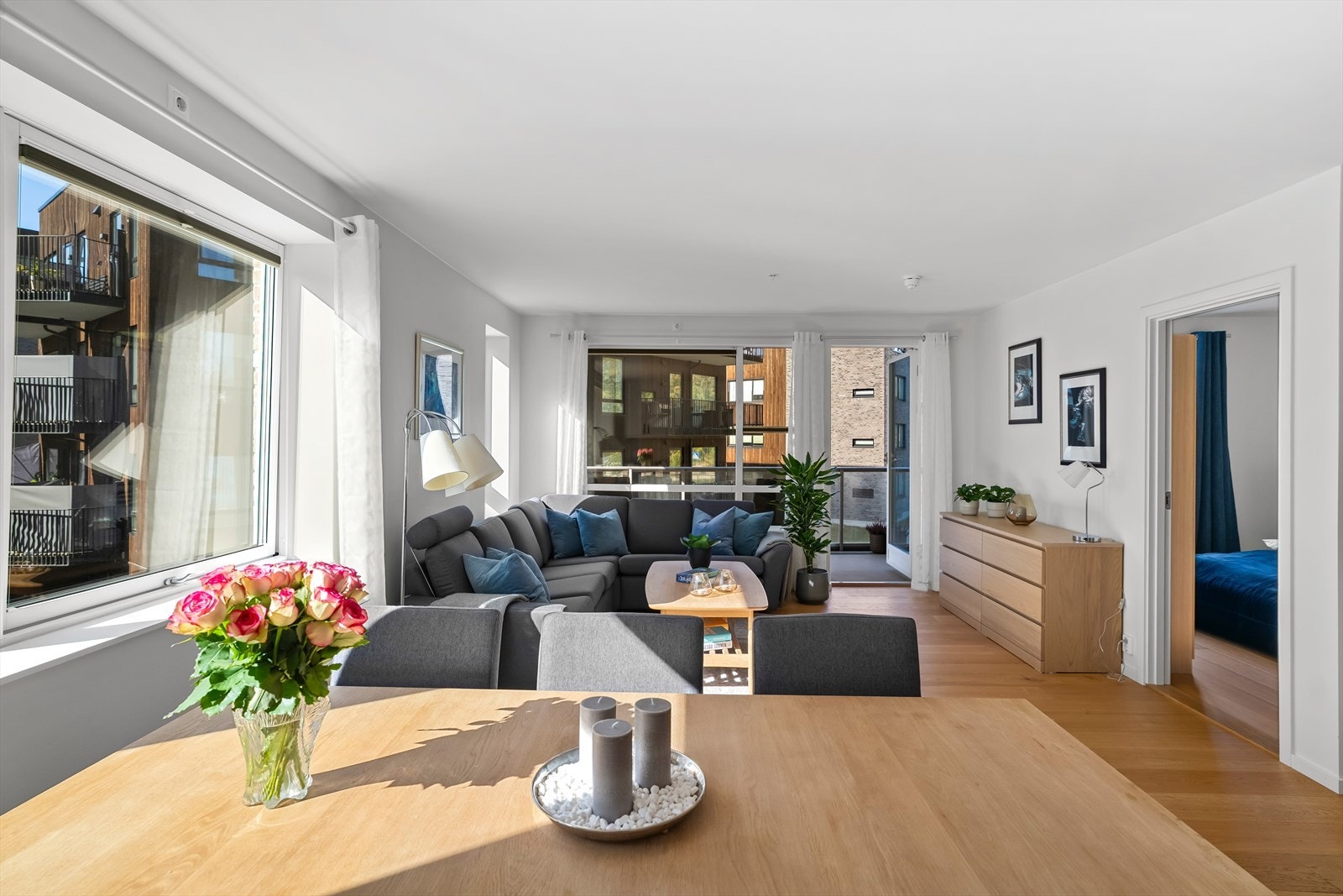 Her kan familie og venner samles til hyggelige måltider. Galleribilde