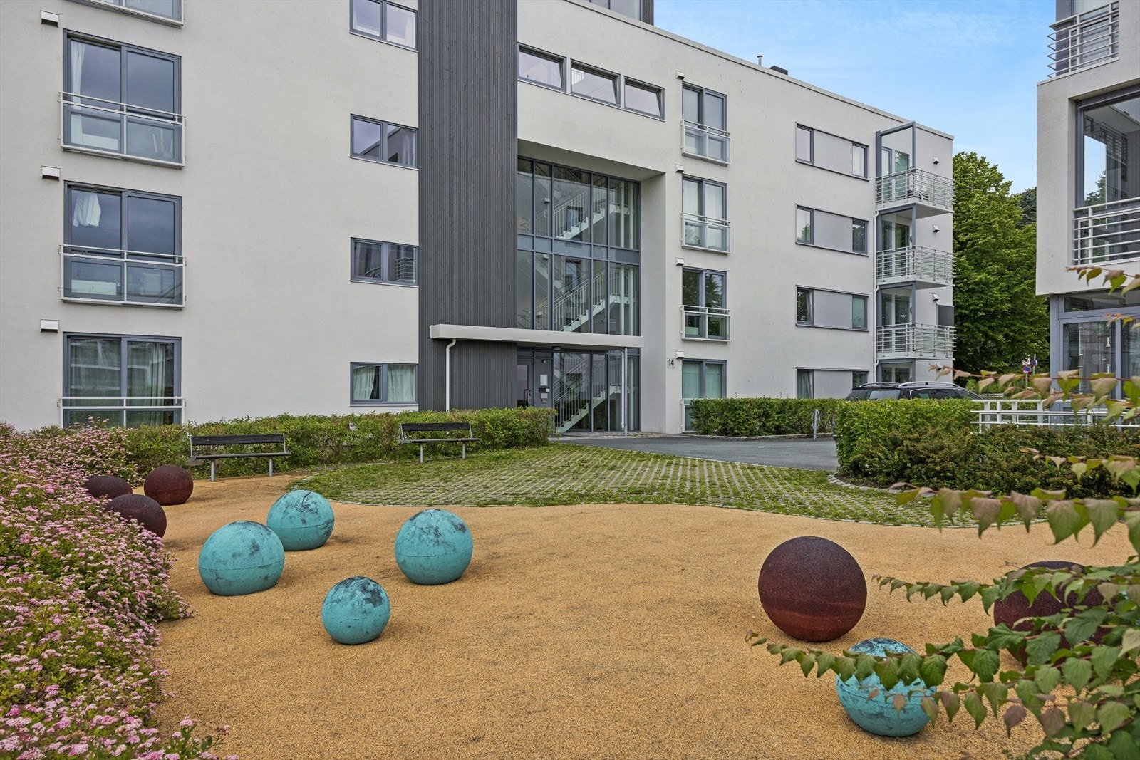 Her bor du med kort vei til City Lade, Ladestien og øvrige servicetilbud. Galleribilde