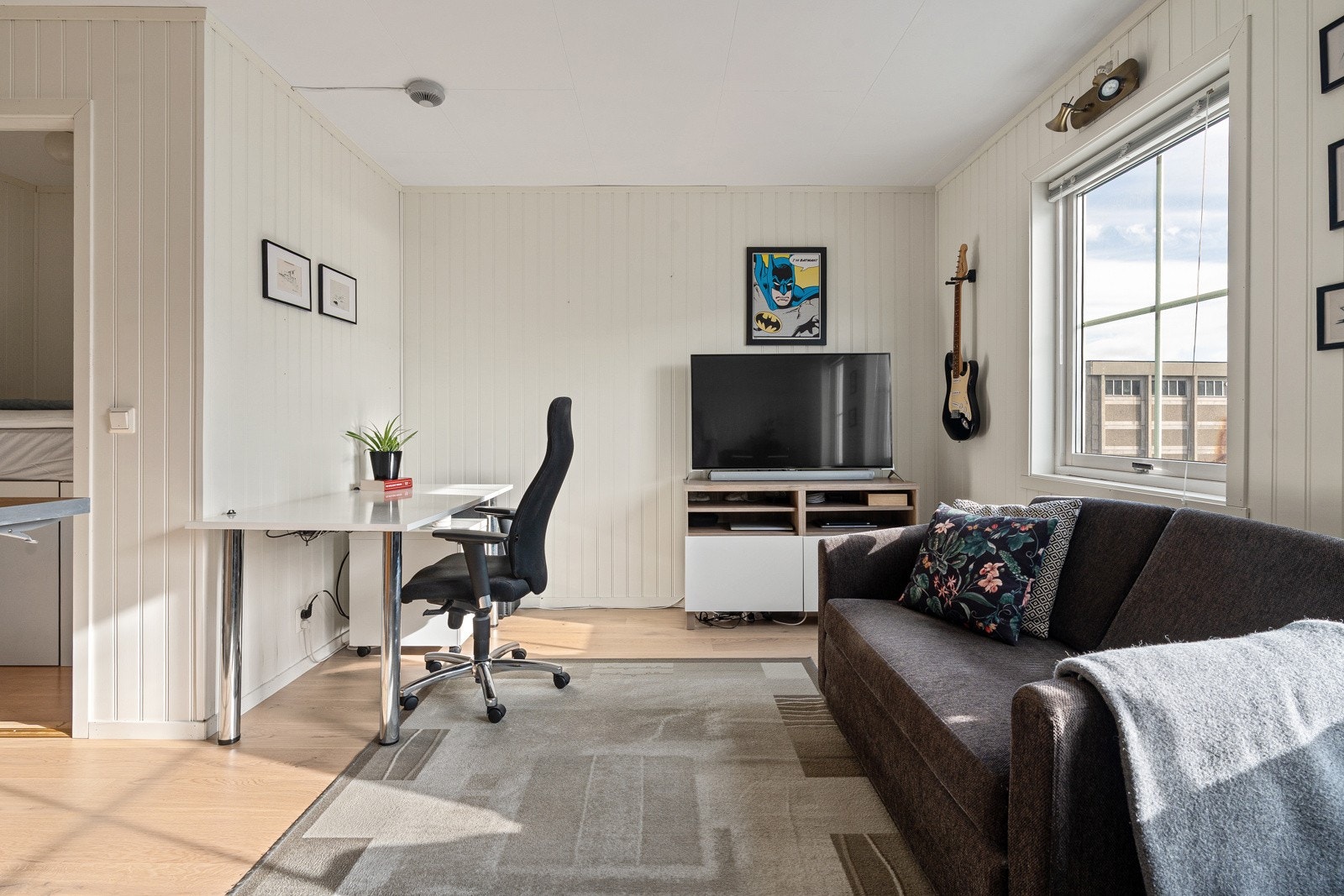 Moderne standard, men bl.a. nye gulv fra 2023.