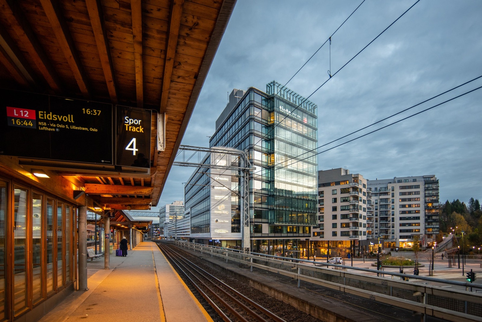 Gangavstand til Skøyen stasjon Galleribilde