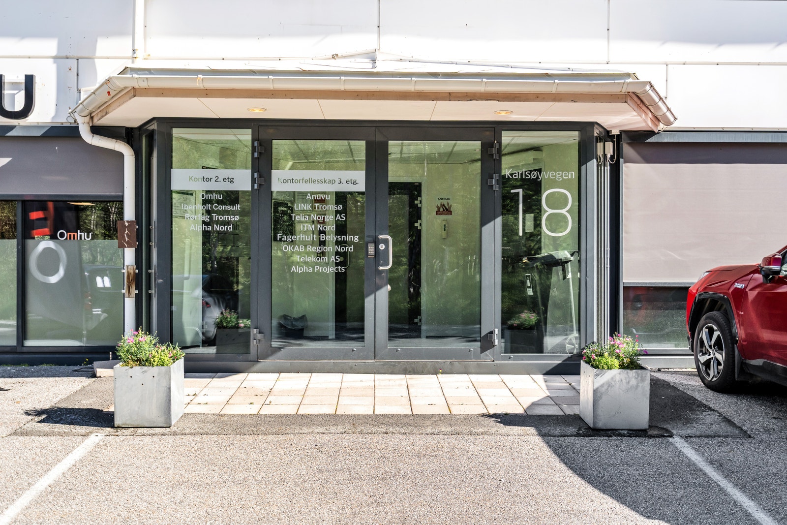 Inngangsparti Galleribilde