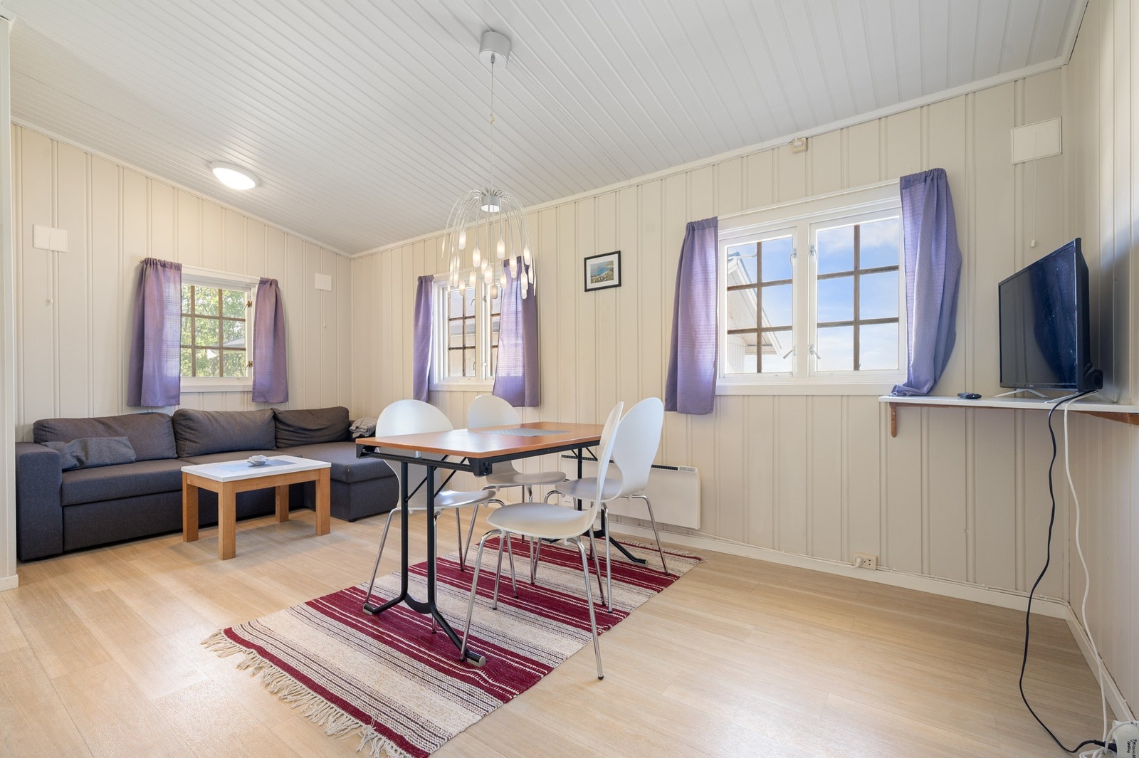 Stue/kjøkken - hytte Galleribilde