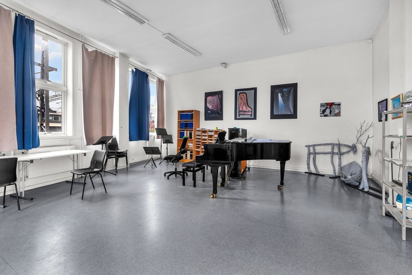 Kinobakken 1A - 1etg - Musikkavd - Musikksal Galleribilde