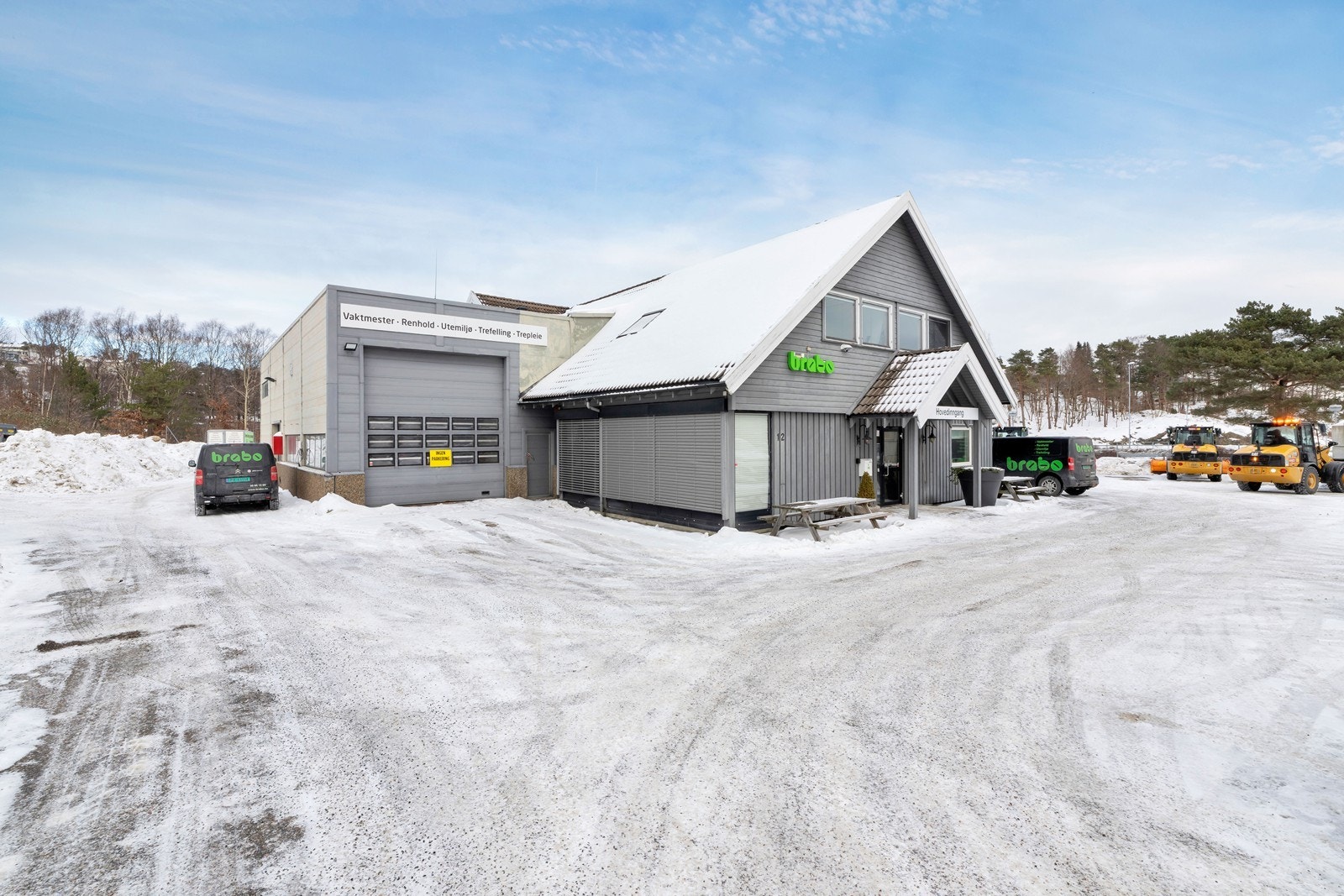 Lager/verksted og kontorbygg på ca. 580 m2. Galleribilde