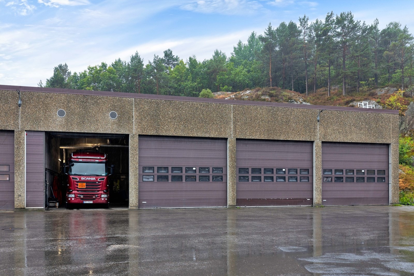 5 kjørporter. Galleribilde