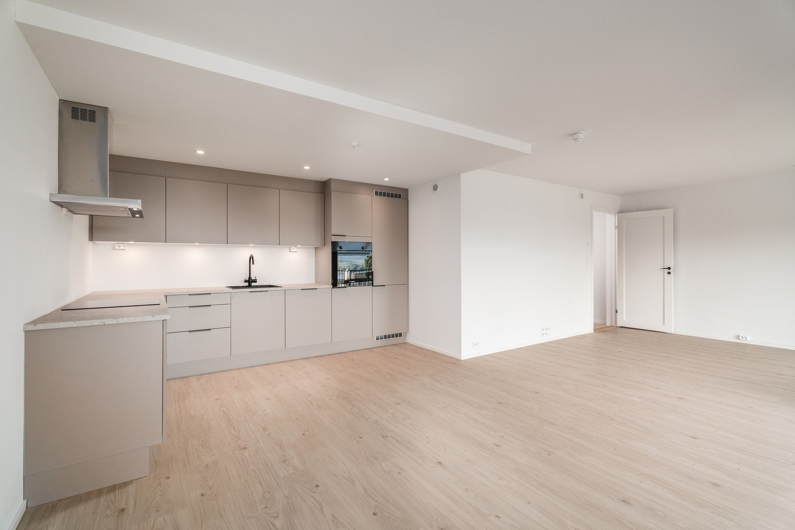 Leiligheten har balansert ventilasjon, noe som sørger for et godt og behagelig inneklima. Galleribilde