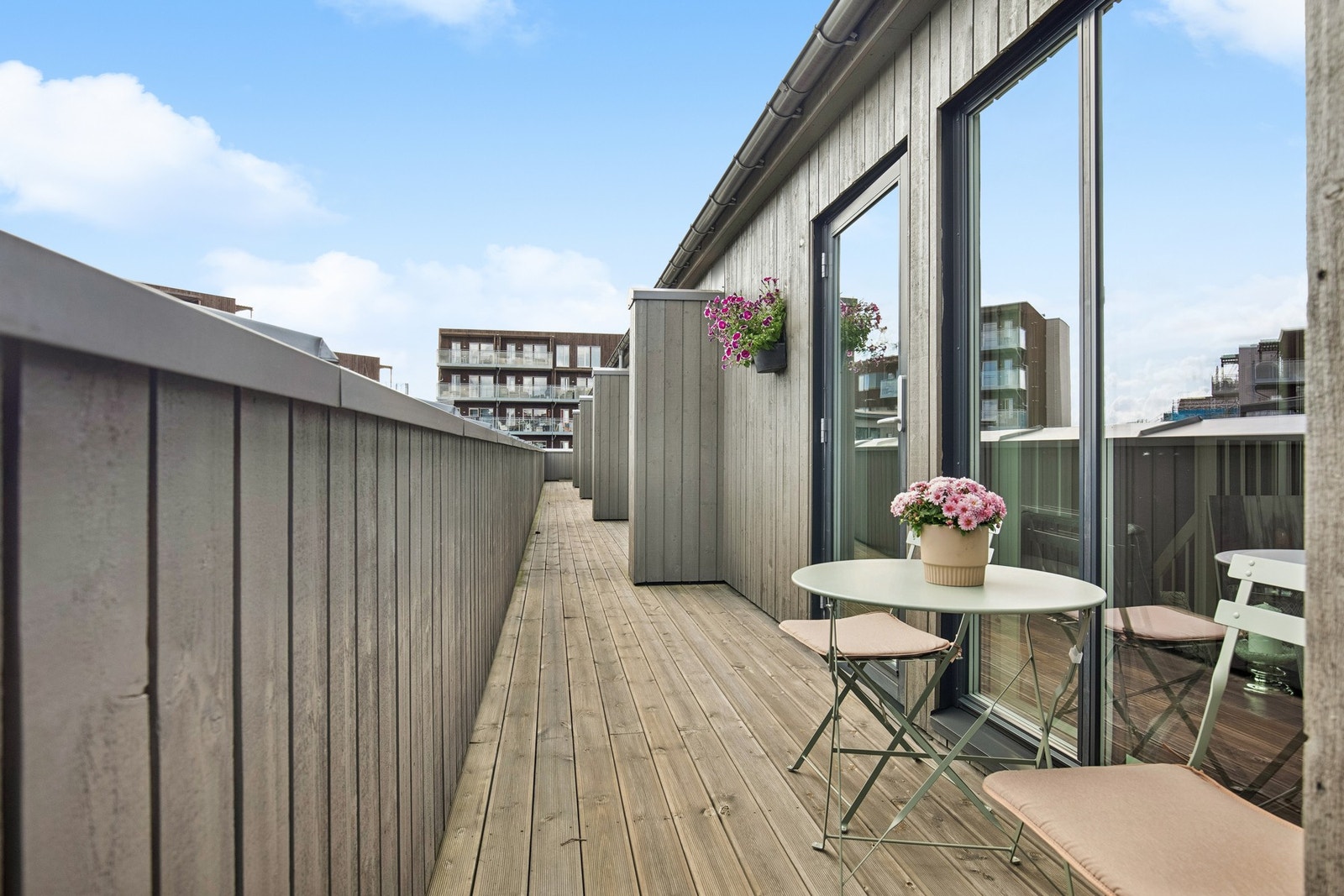 Her kan uteområde nytes hele døgnet. Galleribilde