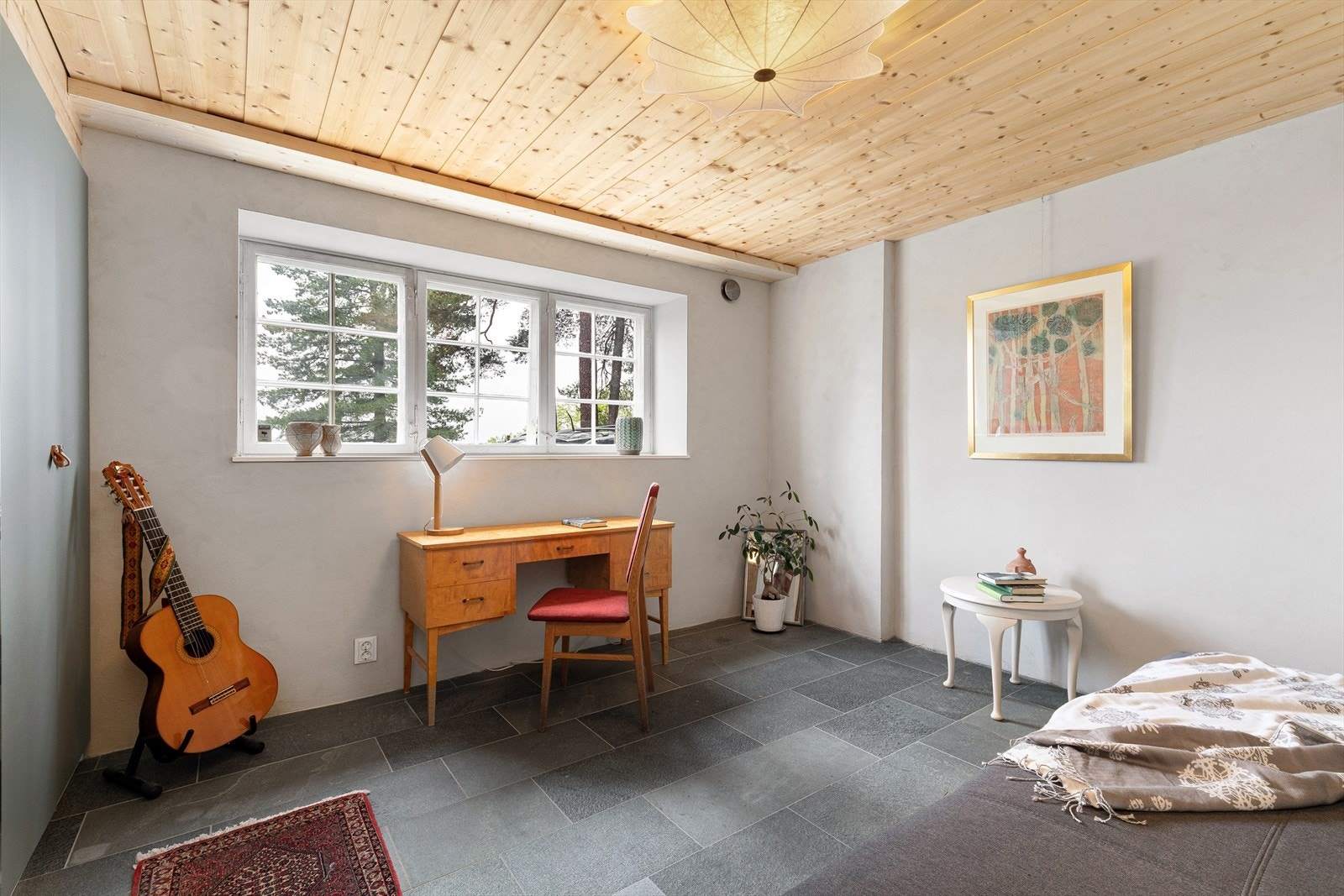 Rom innredet som soverom. Galleribilde