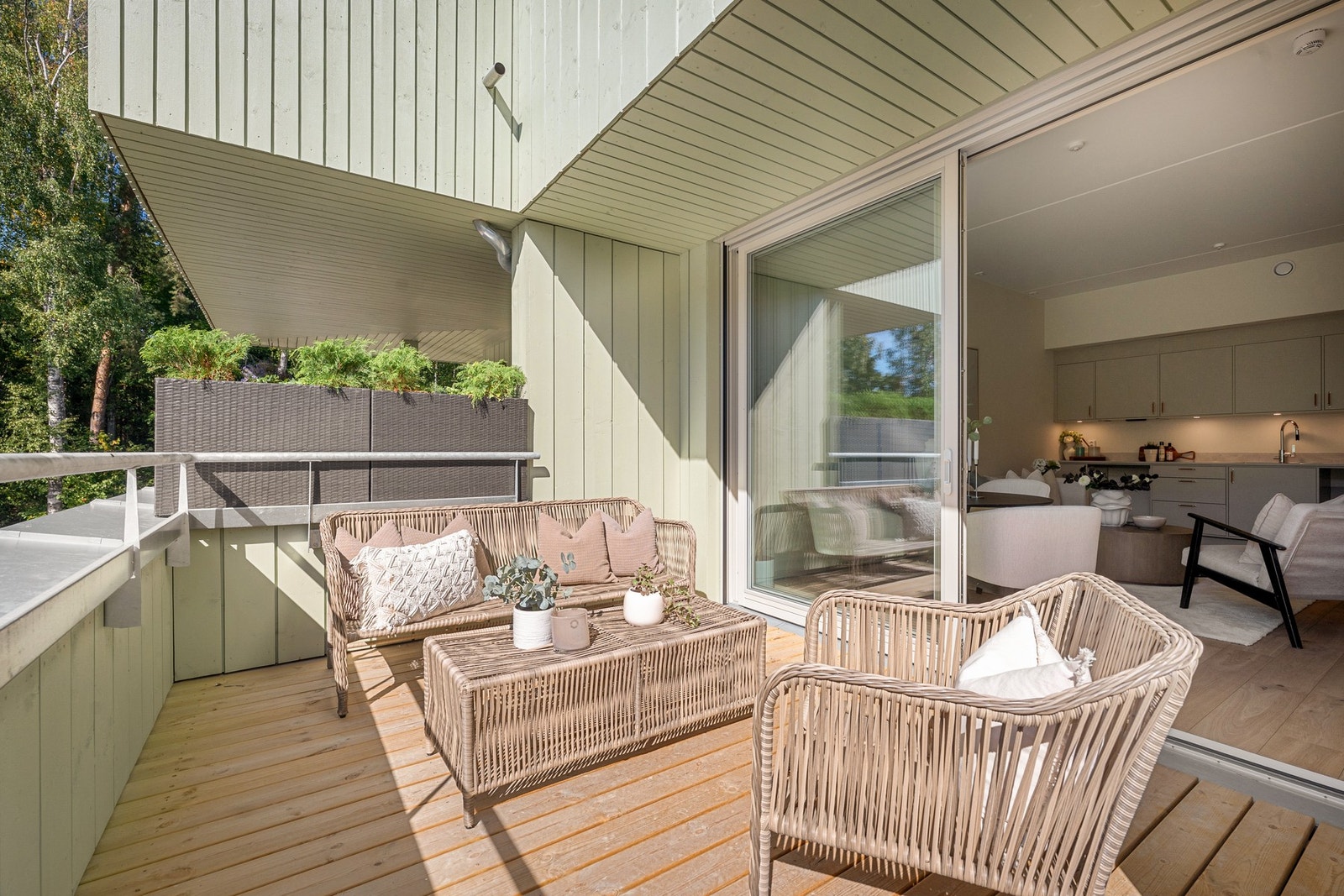 Her ligger alt til rette for å nyte lange sommerdager i hyggelige omgivelser. Galleribilde