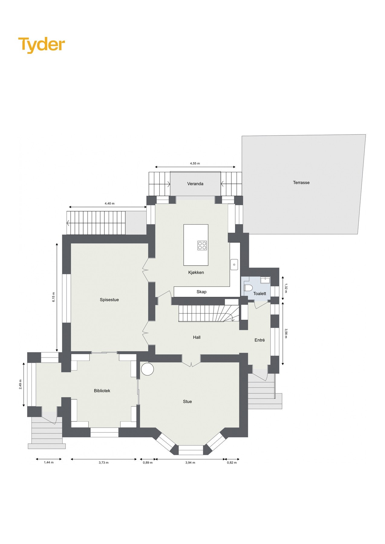 1. etasje Galleribilde
