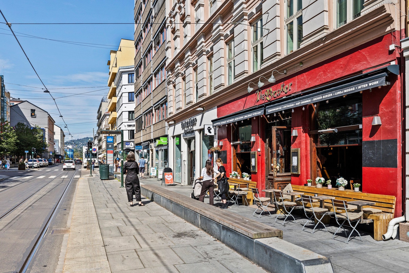 Bogstadveien ligger i nærområdet, her finner du alt du trenger av servicetilbud. Galleribilde
