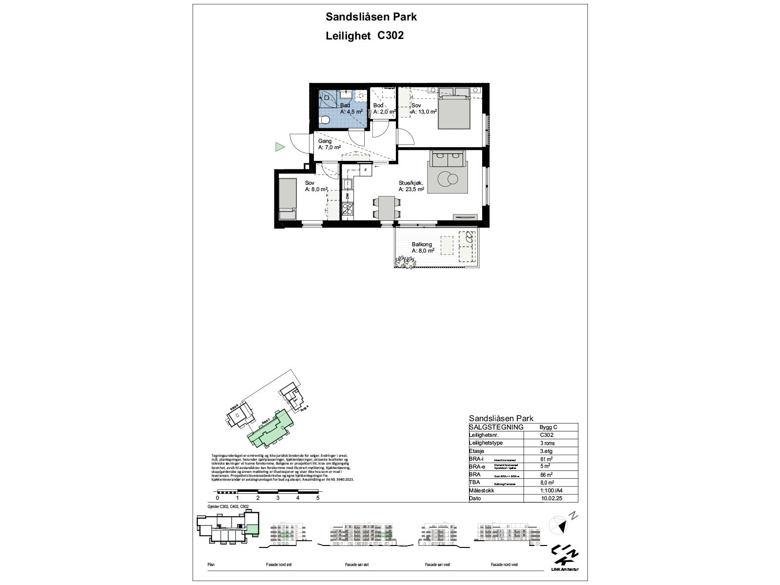 Plantegning C302 Galleribilde