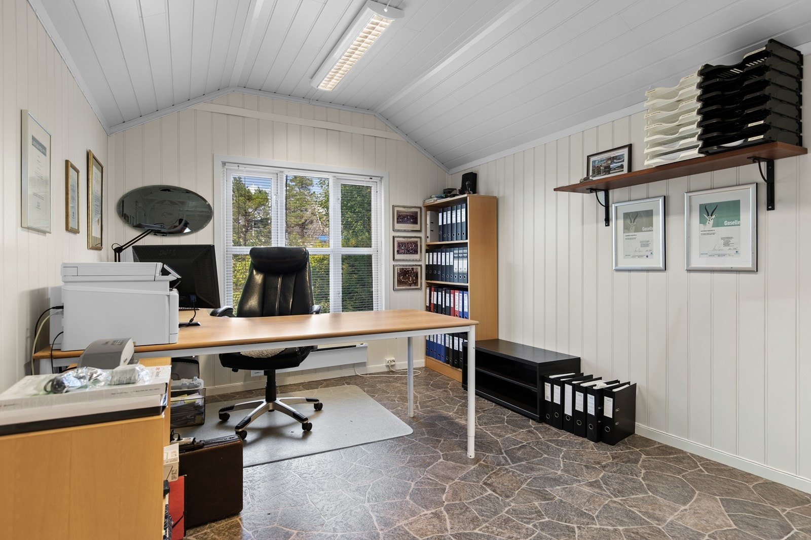 Annekset er i dag brukt til kontor. Galleribilde