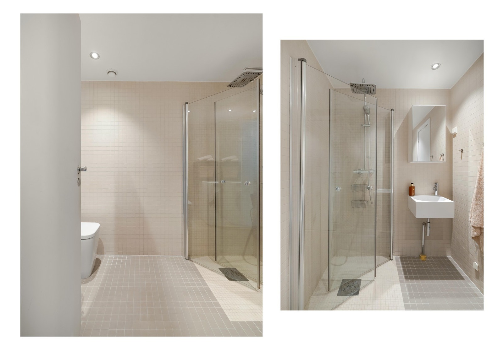 Badet finner vi videre inn fra entréen, og er stort og delikat. Selve badet er fra 2006. Galleribilde