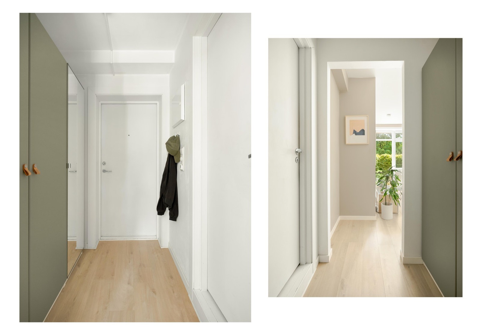 Her er det godt å komme hjem, og lagringsplass har du massevis av i medfølgende garderobe. Galleribilde