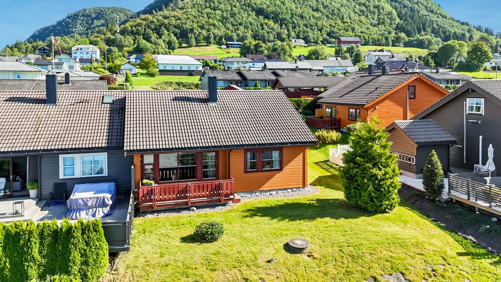 Dronefoto. Galleribilde
