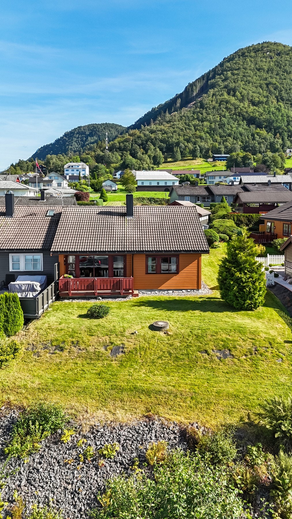 Dronefoto. Galleribilde
