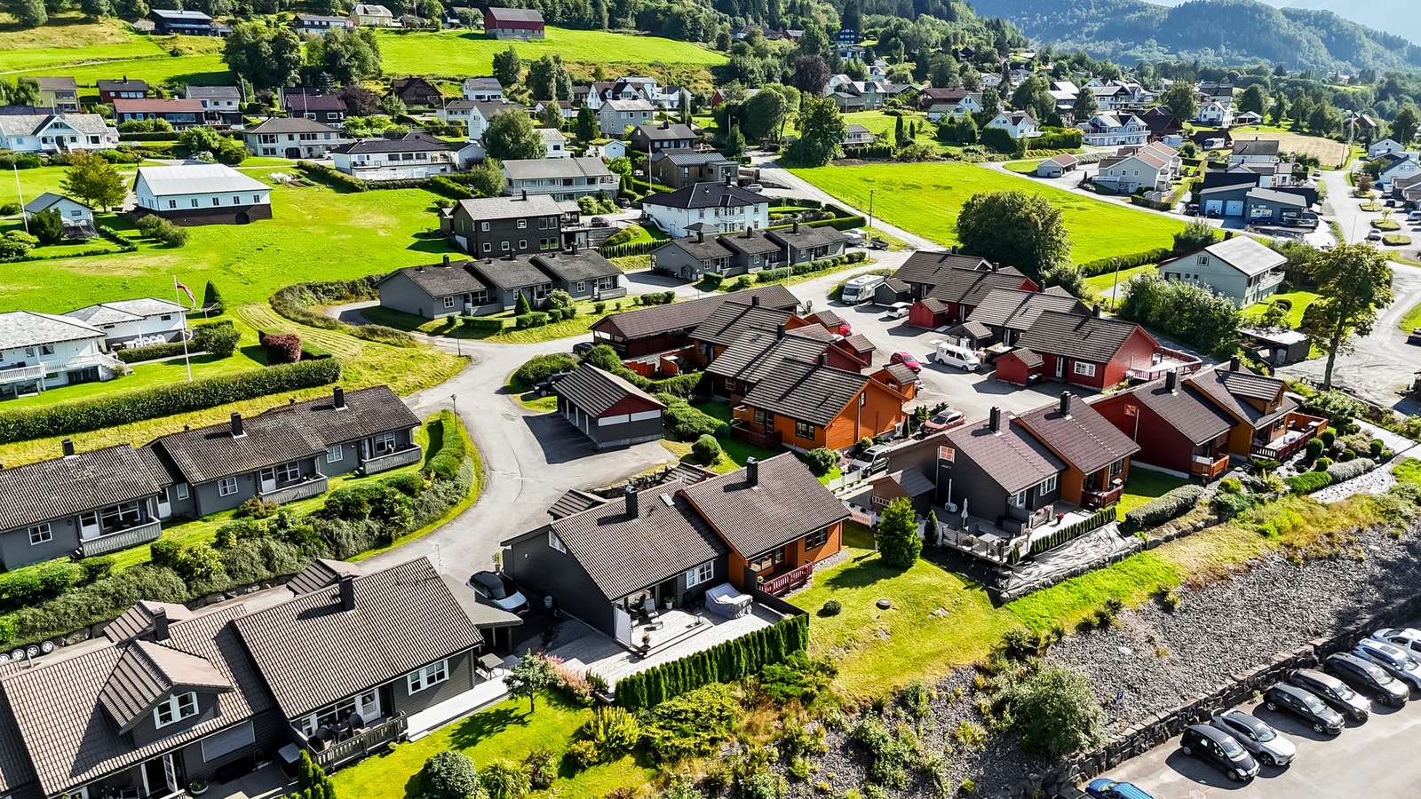 Dronefoto. Galleribilde