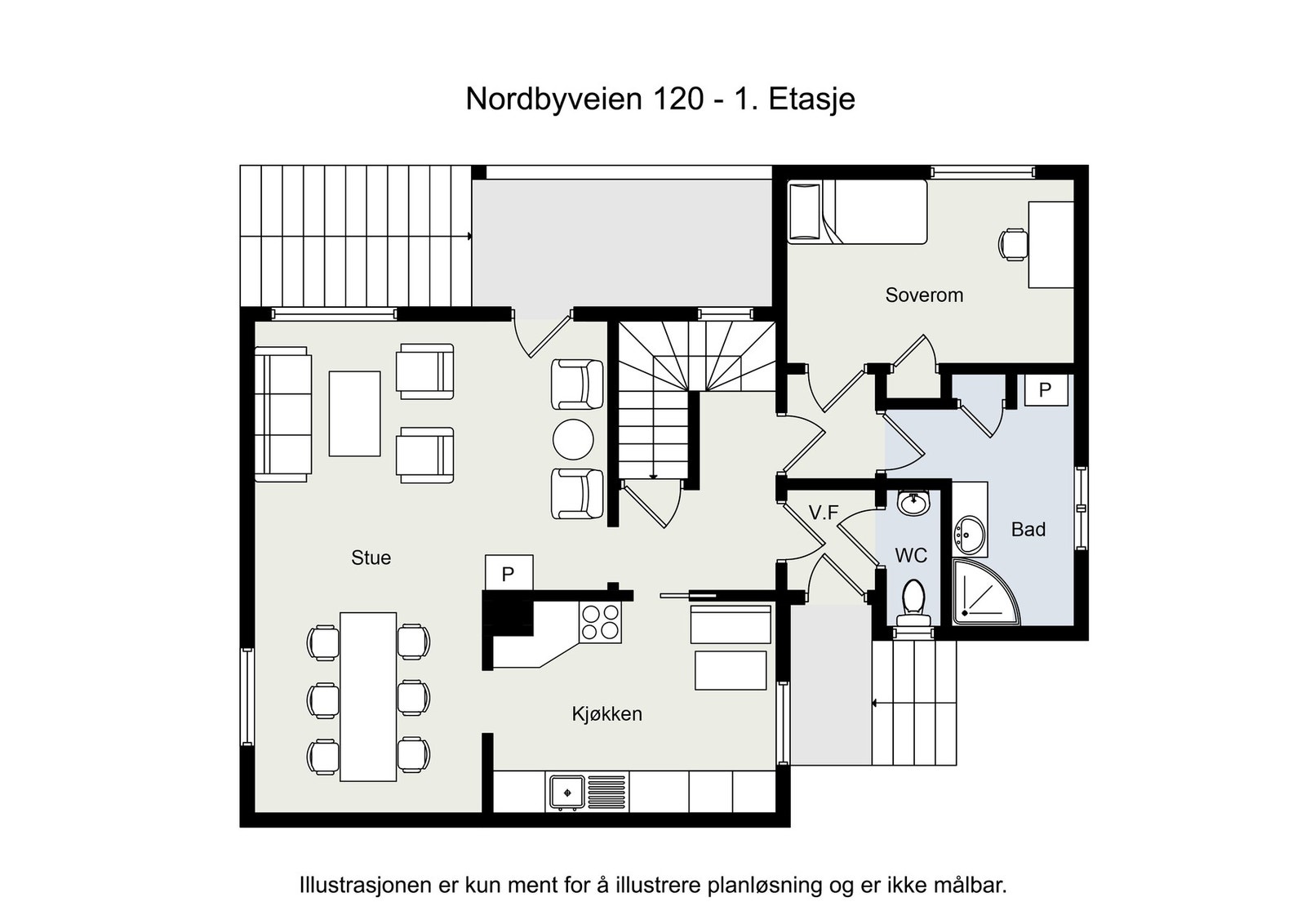 Plan 1 etg Galleribilde