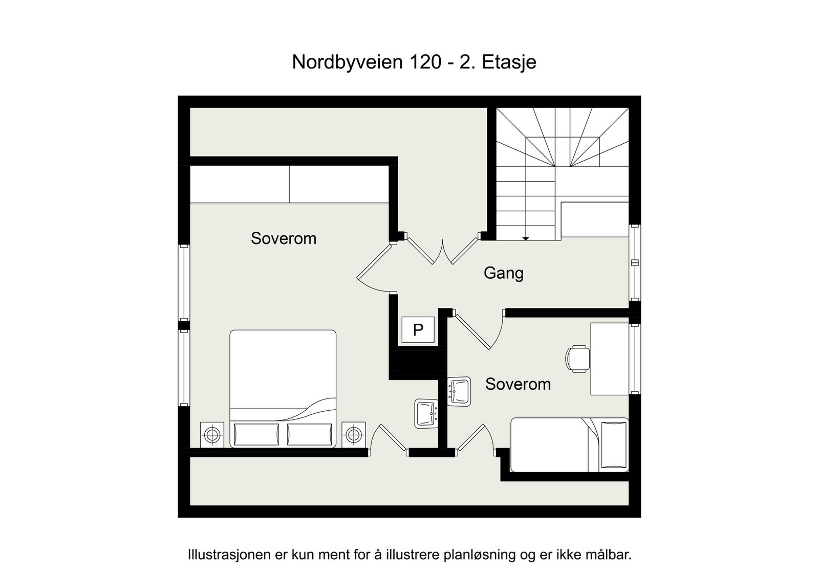 plan 2 etg Galleribilde