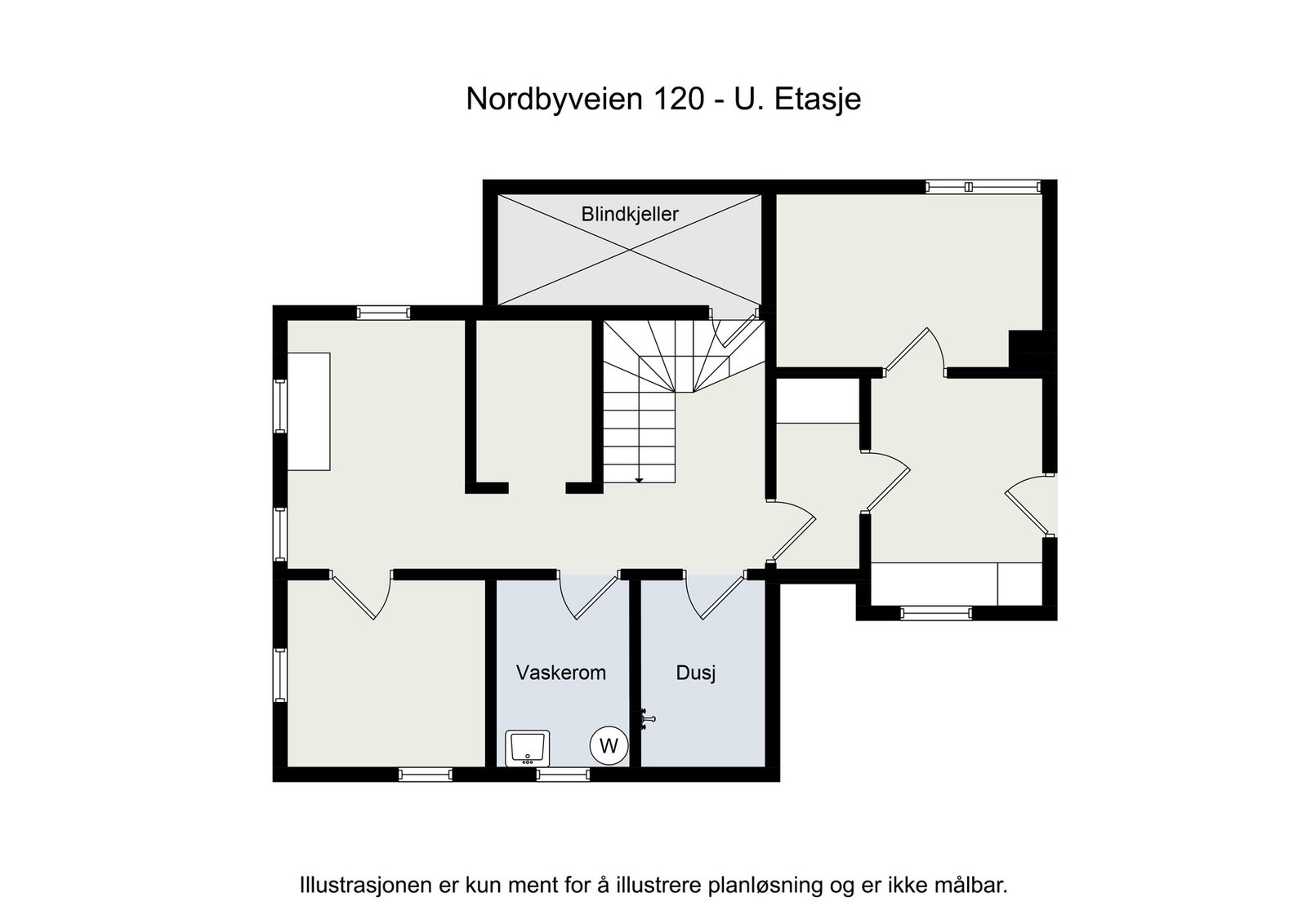 plan kjeller Galleribilde