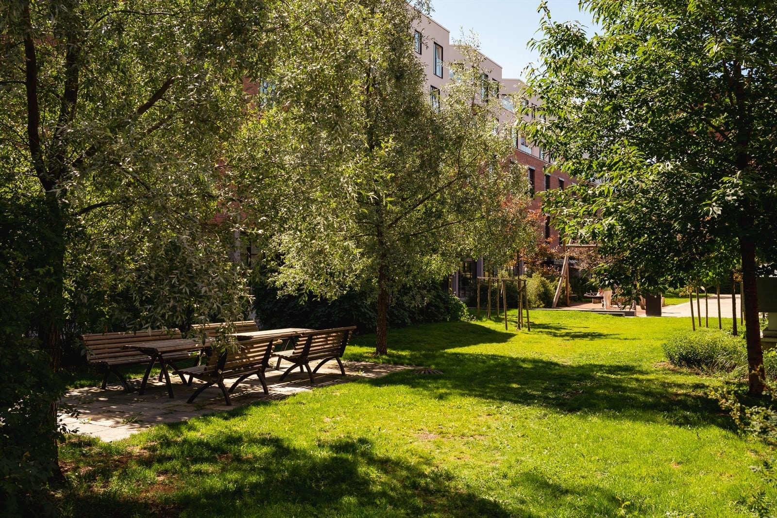 Fellesområdene byr også på flere sittegrupper. Galleribilde