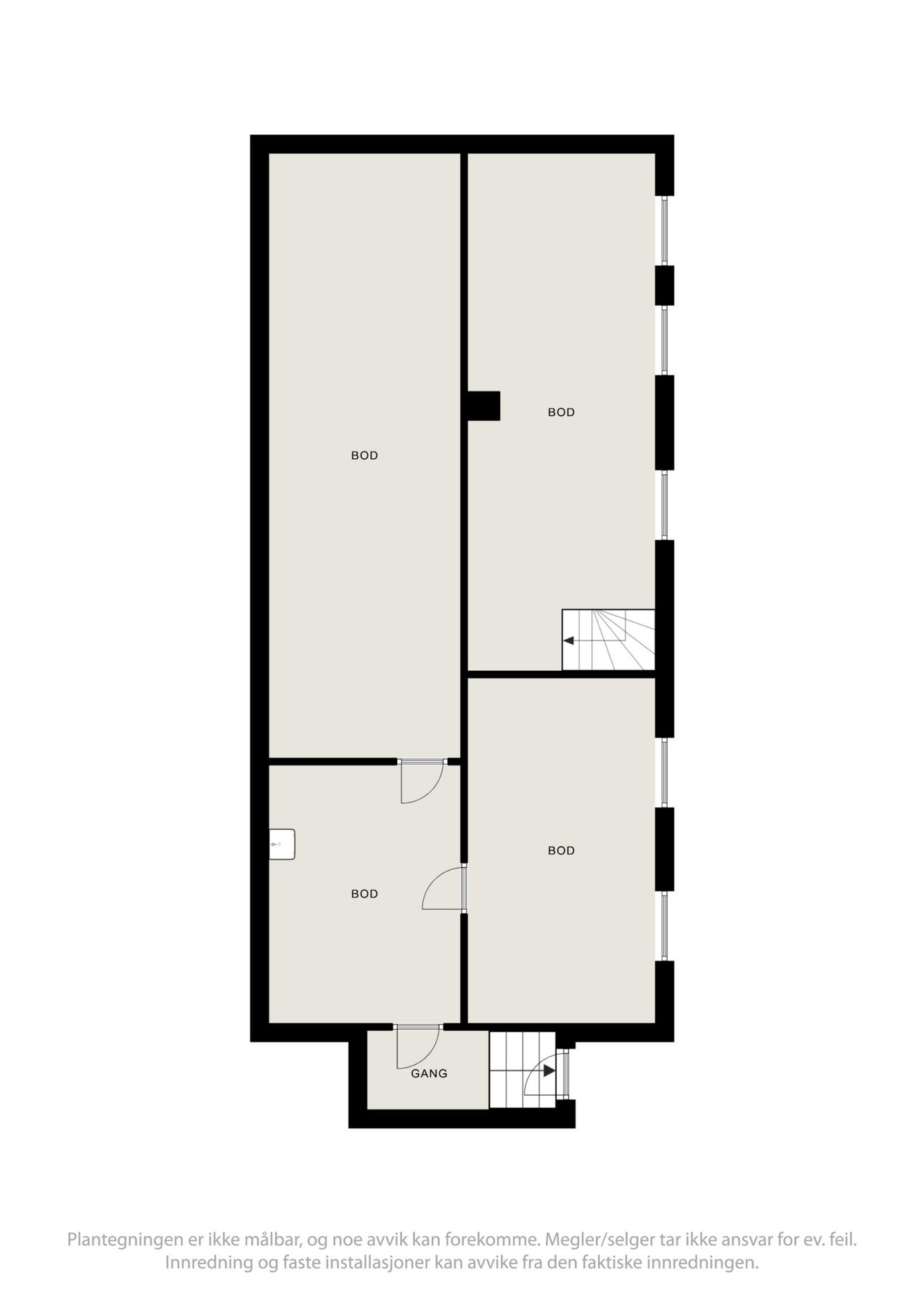 Plantegning - ikke målbar Galleribilde