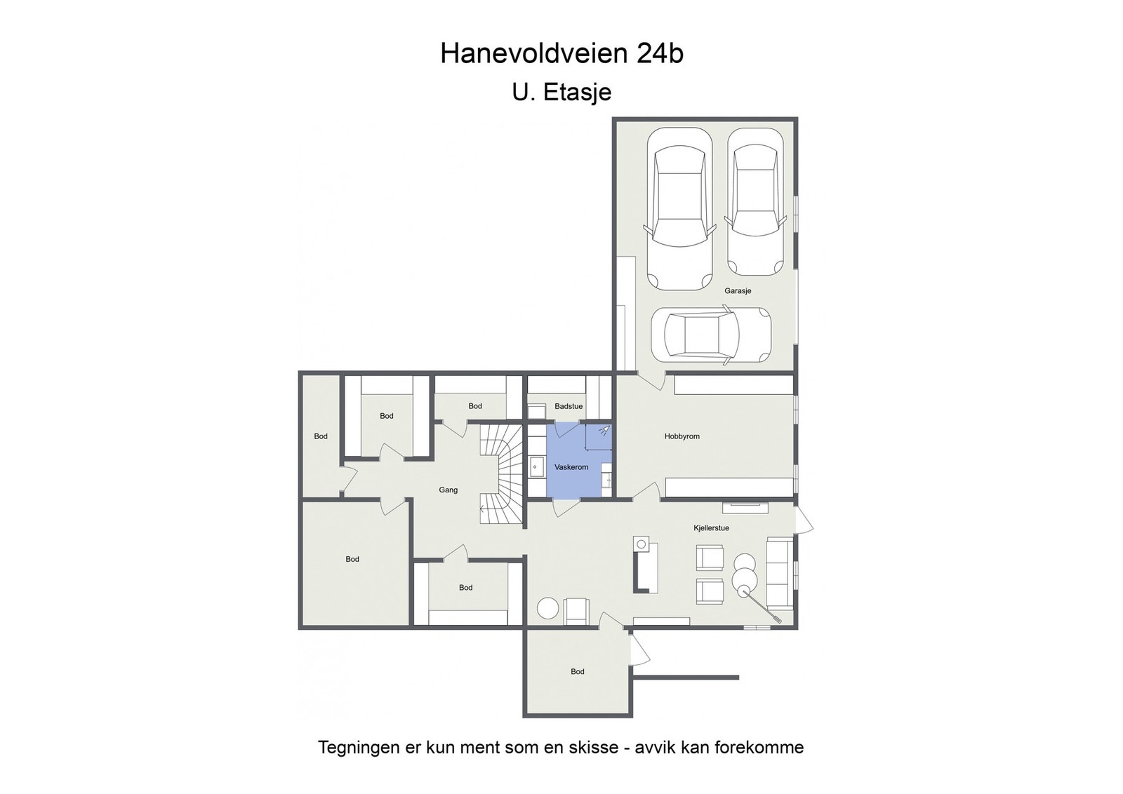 Underetasje Galleribilde