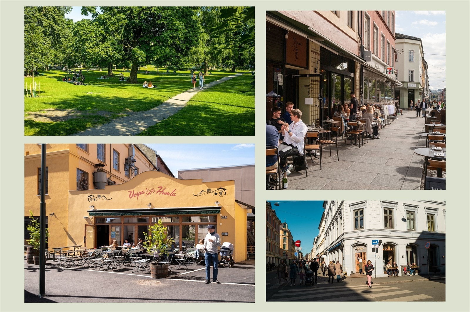 Her bor du med Løkkas yrende byliv like utenfor døren, omgitt av kaféer, parker og hyggelige møteplasser. Galleribilde