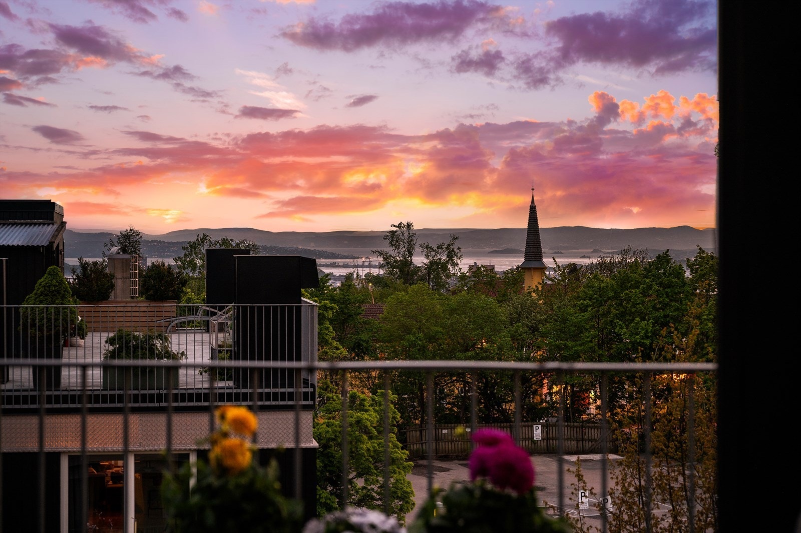 Det er lett å forelske seg i Oslo by fra denne vinkelen. Galleribilde