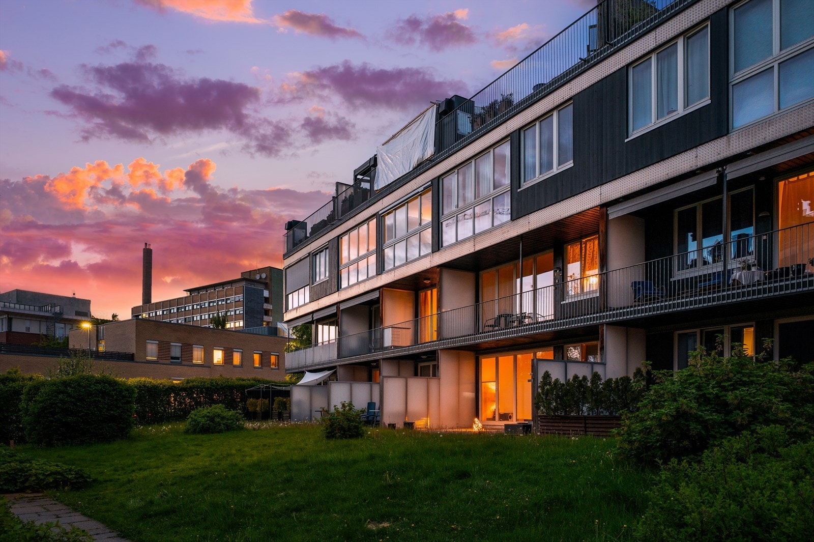 Pent og velholdt borettslag med et velfungerende styre. Galleribilde