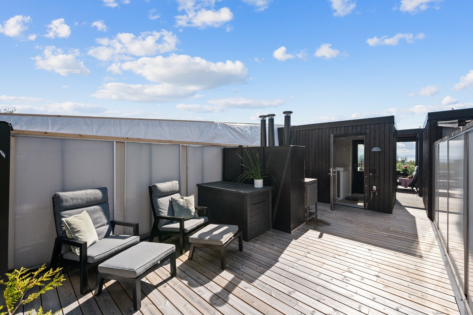 Fantastisk takterrasse på hele 49 kvm. som er bare din! Galleribilde