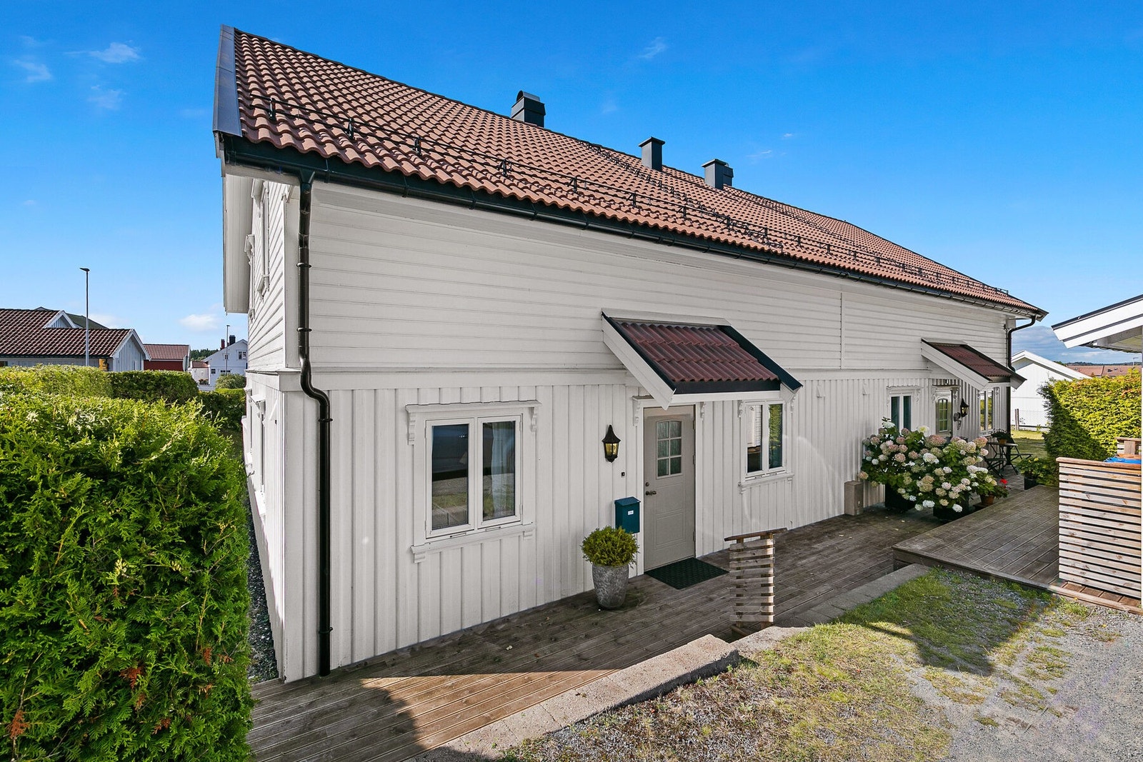 Innbydende inngangsparti. Galleribilde