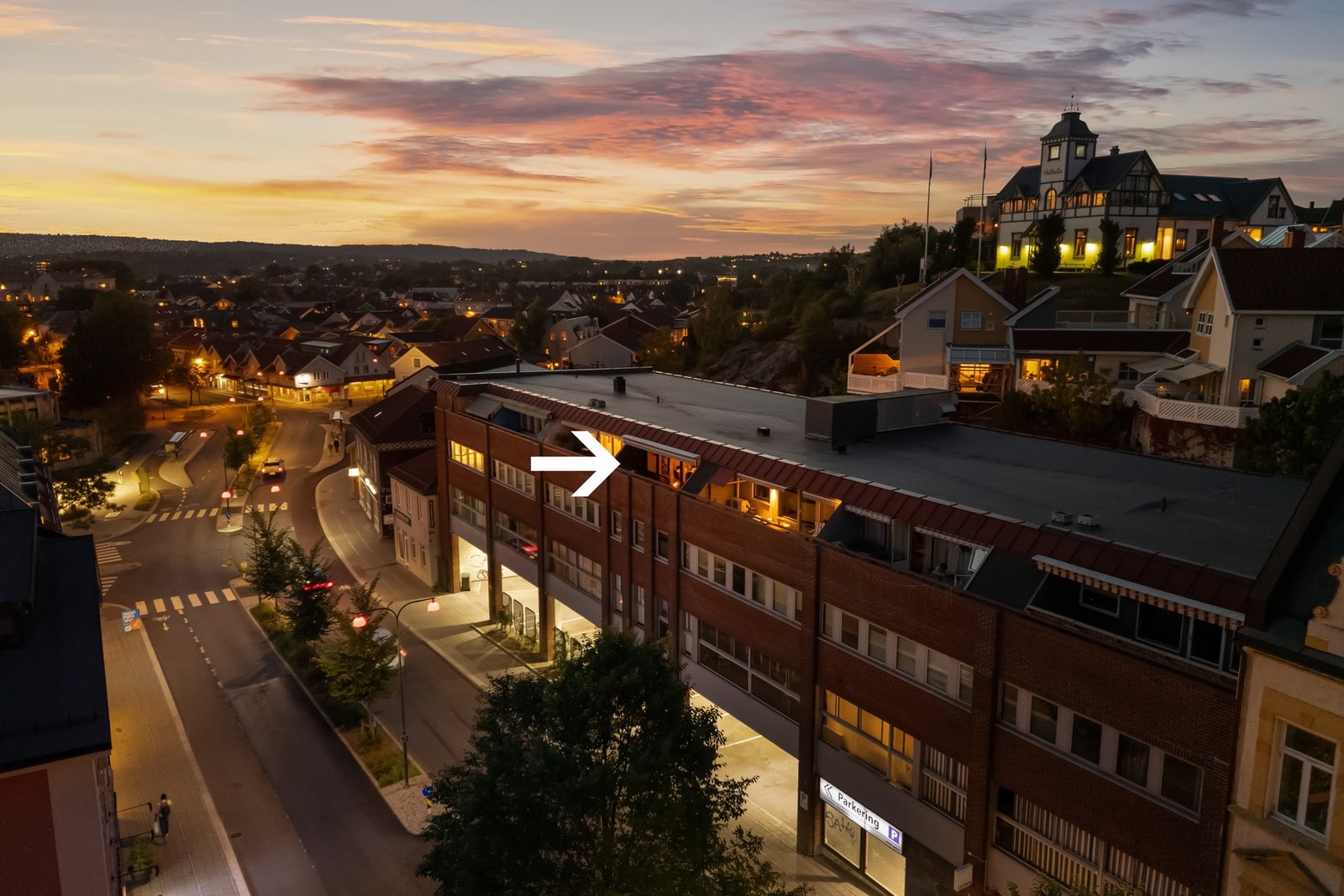 Bo i hjerte av Fredrikstad, samtidig litt tilbaketrukket Galleribilde