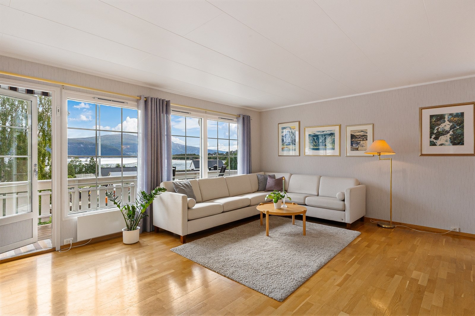 Havutsikt fra stue. Galleribilde