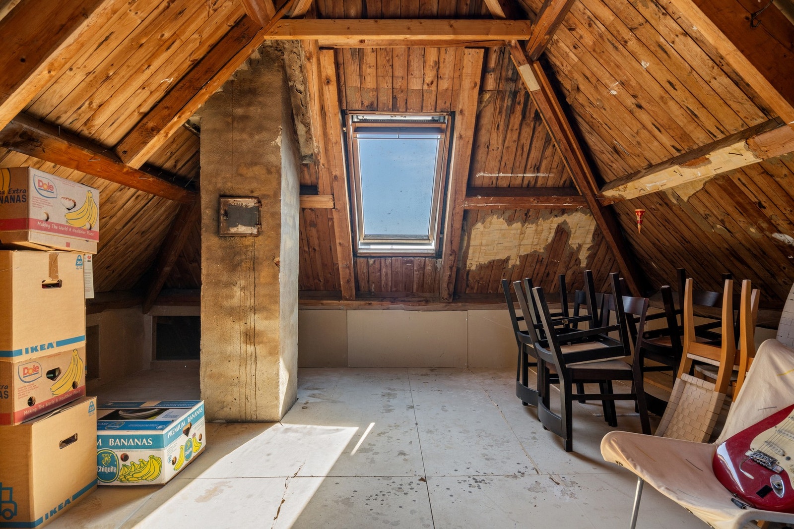 Uinnredet loft med potensiale Galleribilde