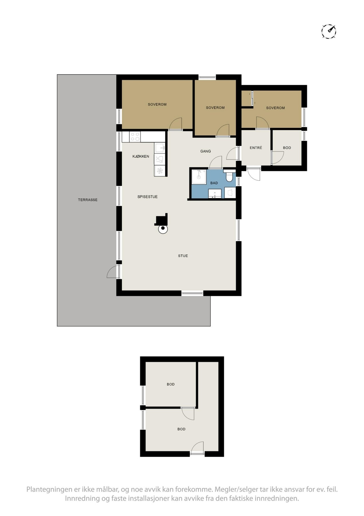 Plantegning Galleribilde