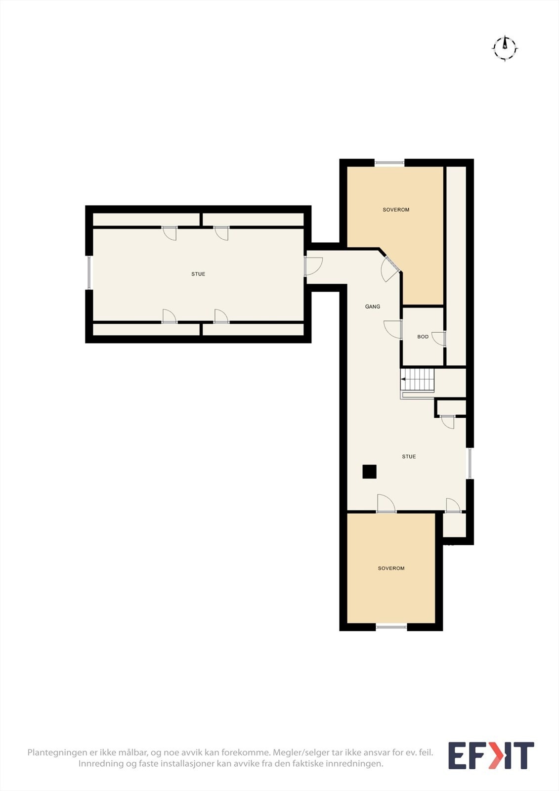 Plantegning 2.etasje. Galleribilde