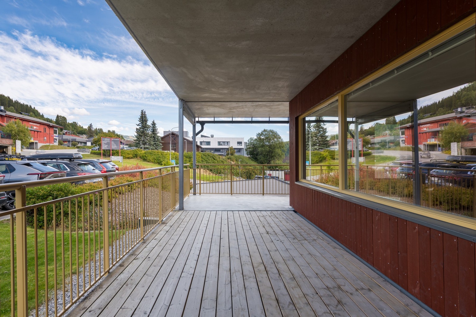 Overbygget veranda Galleribilde