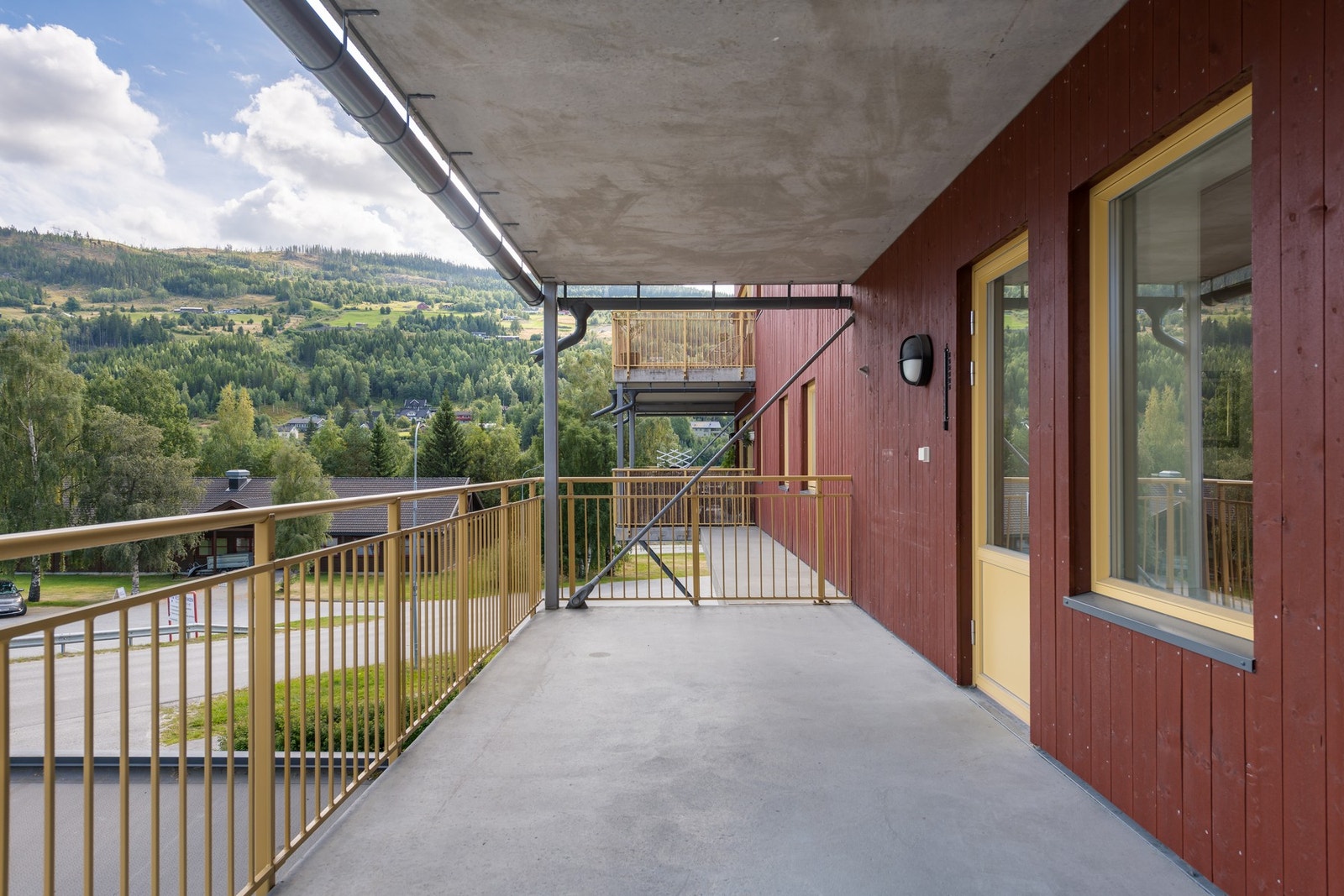 Overbygget veranda Galleribilde