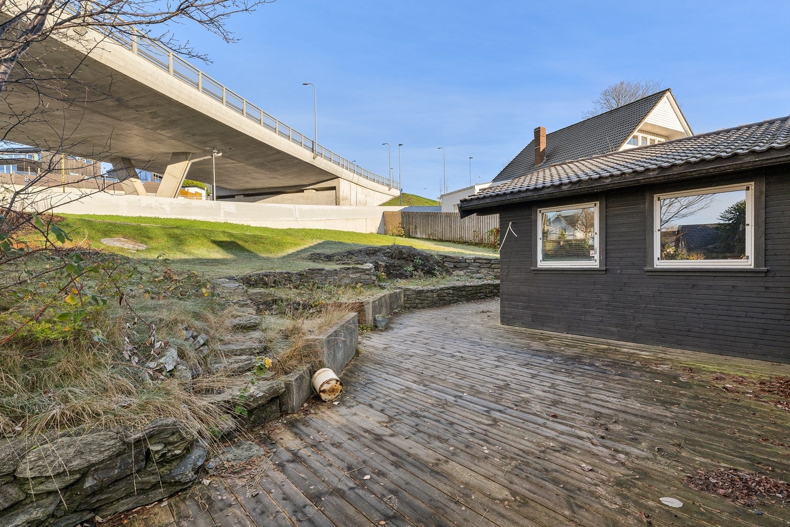 Uteområde. Galleribilde