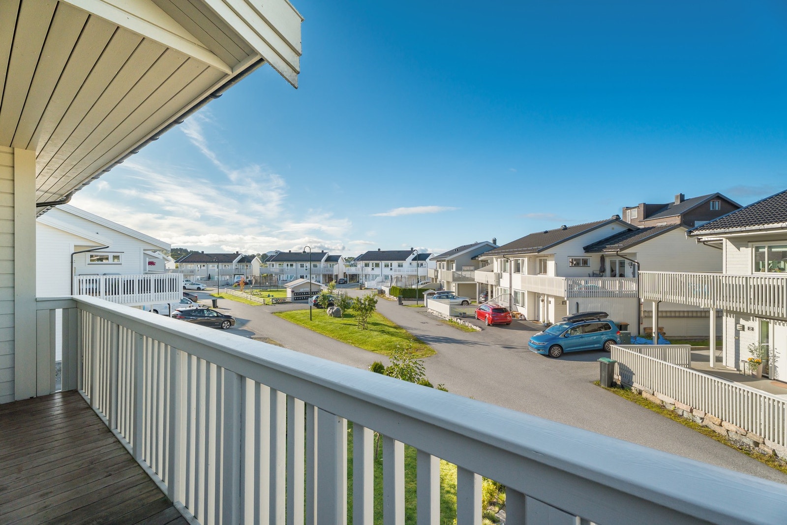 Utsikt fra veranda. Galleribilde