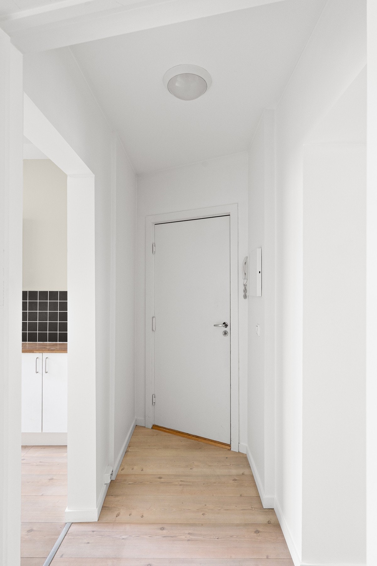 Entré med dørcalling. Galleribilde