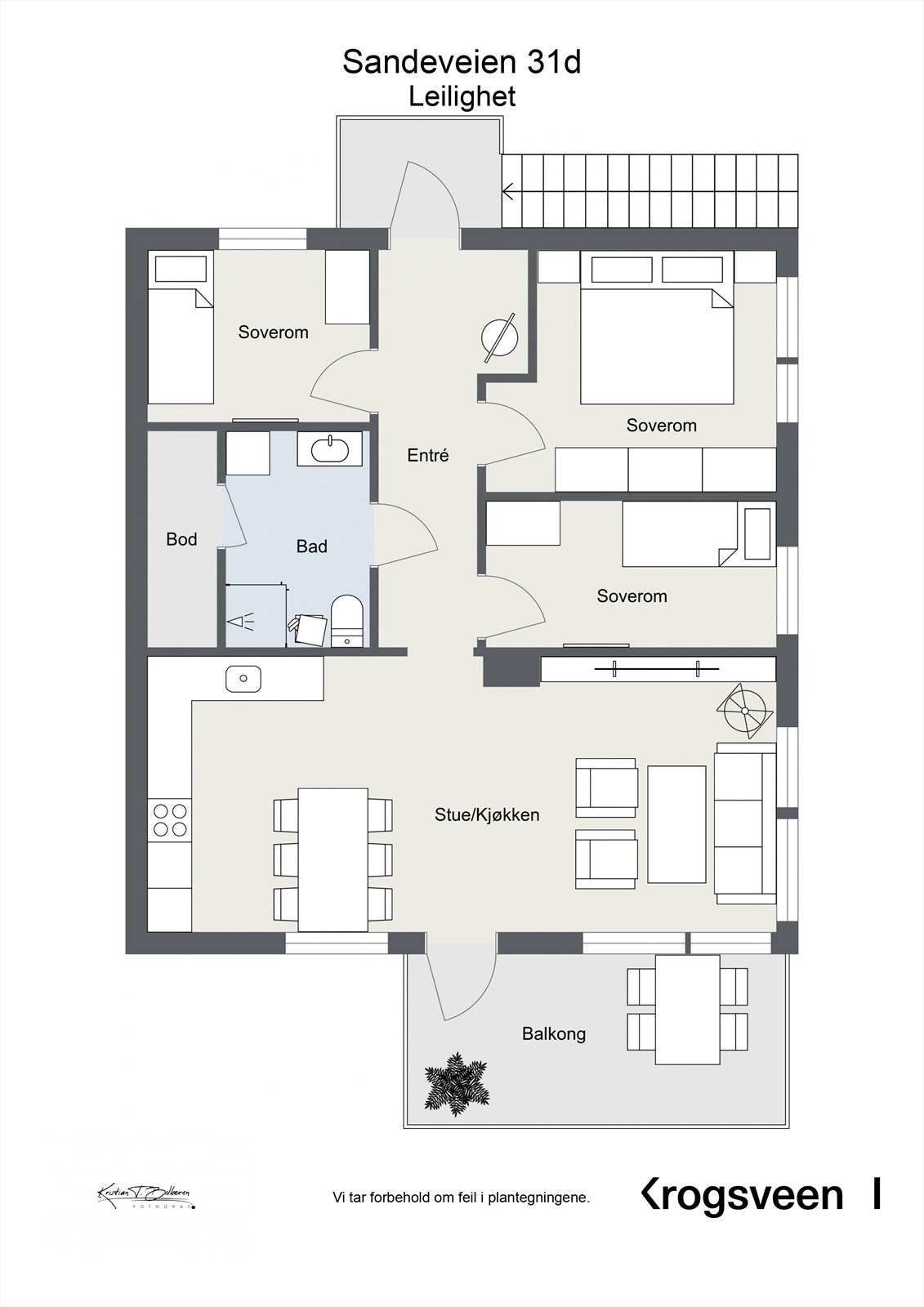 Planskisse Galleribilde