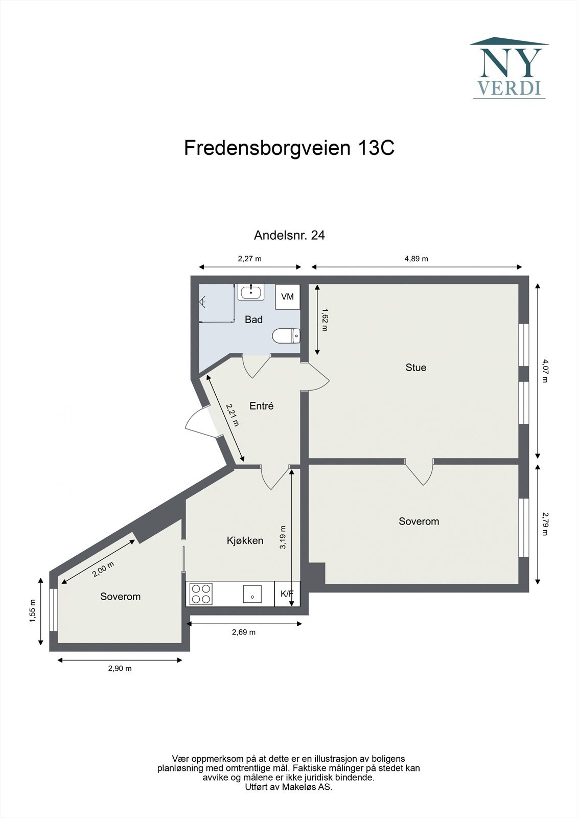 Plantegning. Galleribilde