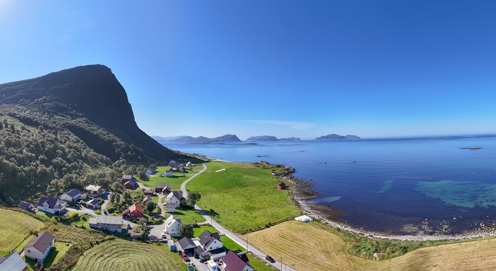 Dronefoto. Galleribilde