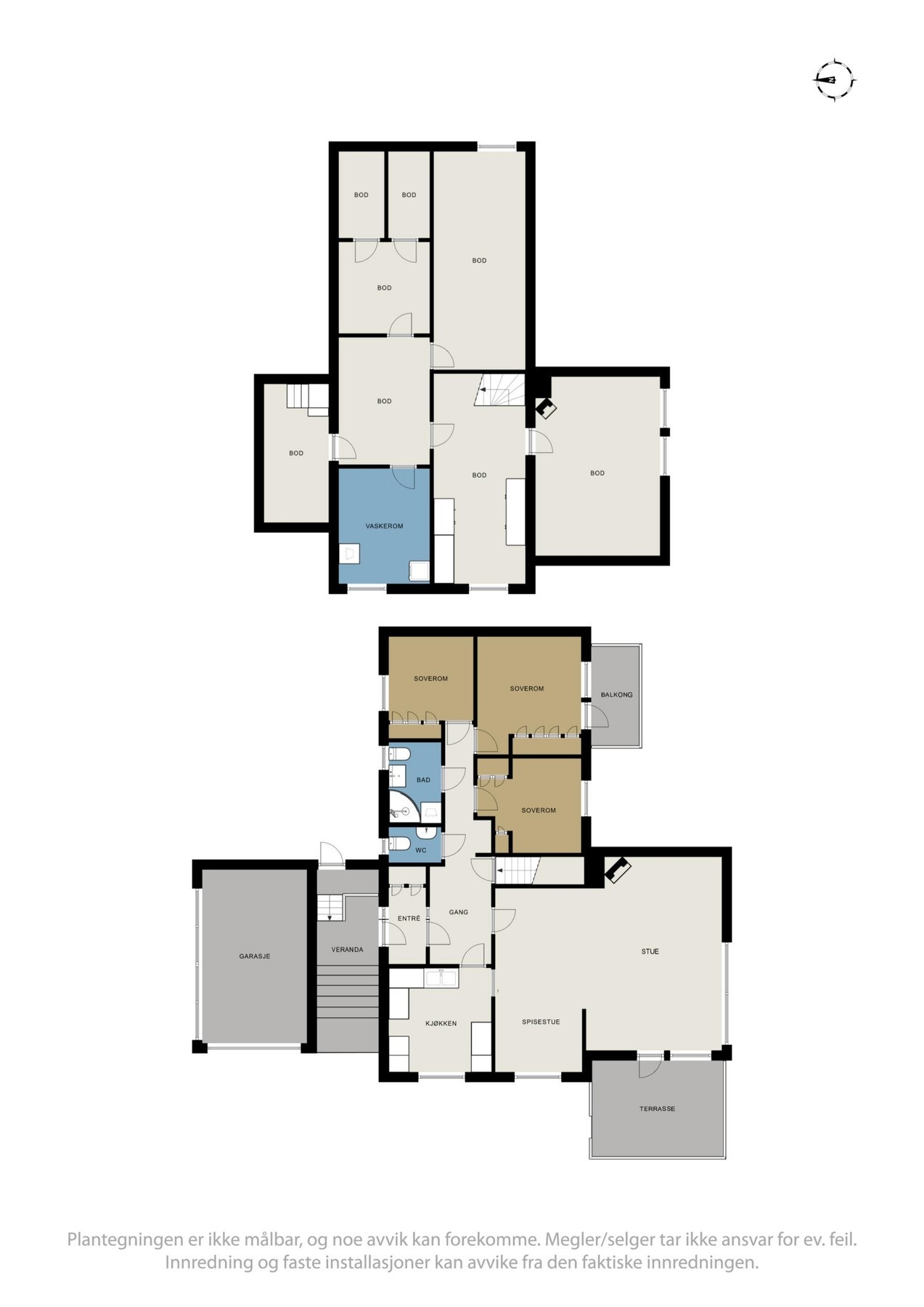 Plantegning Galleribilde