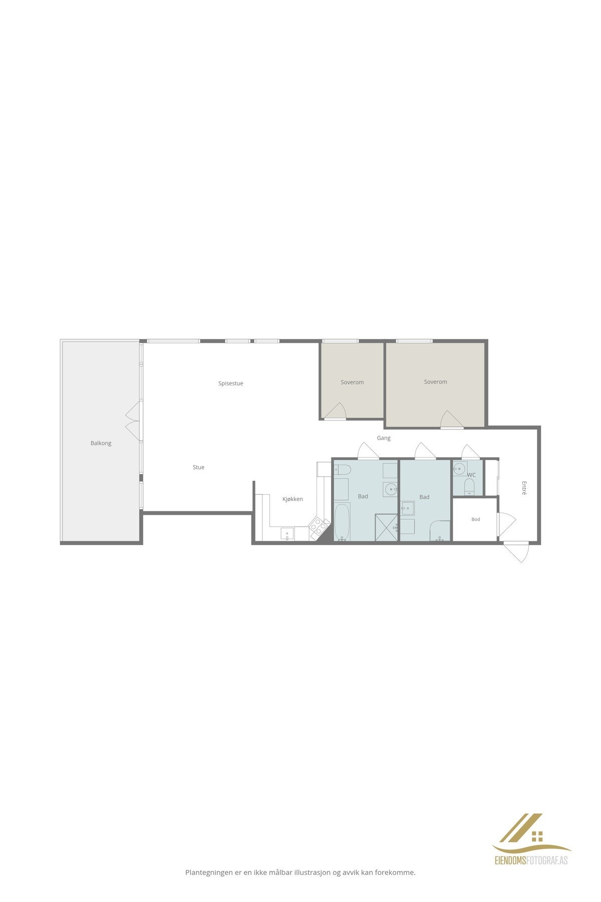 Planskisse. Galleribilde