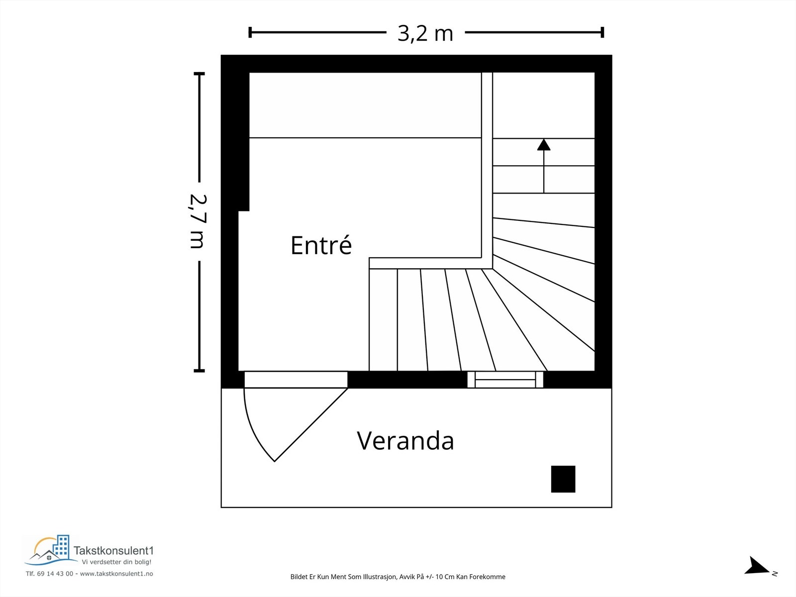 Plantegning 1. etasje Galleribilde