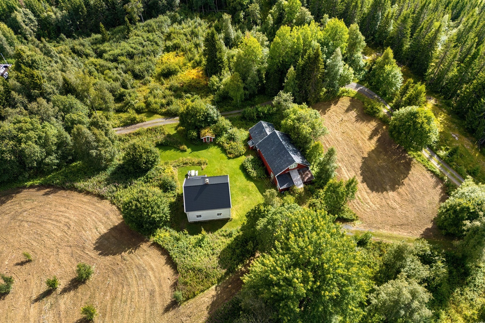 Jordene som tidligere ble dyrket kan idag brukes til poteter og andre grønnsaker. Galleribilde